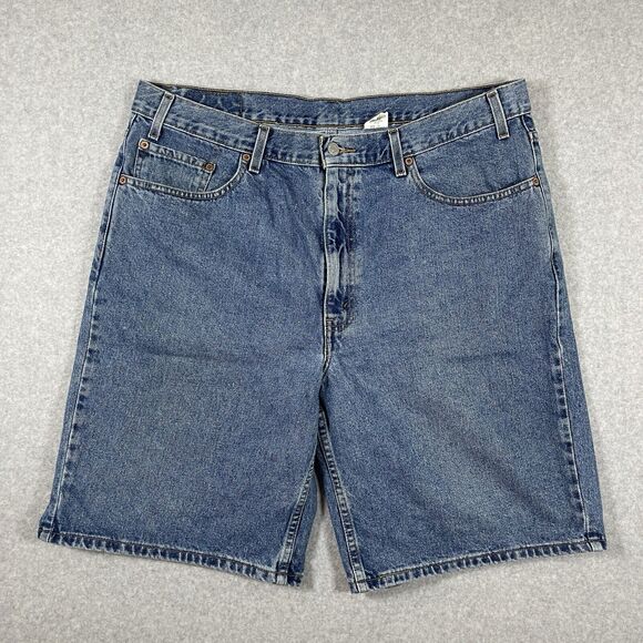 Levi's Other - Levis 550 Shorts Mens 40 Vintage Relaxed Fit Jorts Jean Blue 90s Grunge Skate